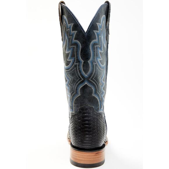 NEW Cody James Black Python Western Boots Square Toe Exotic Cowboy Rodeo 9D main image 15